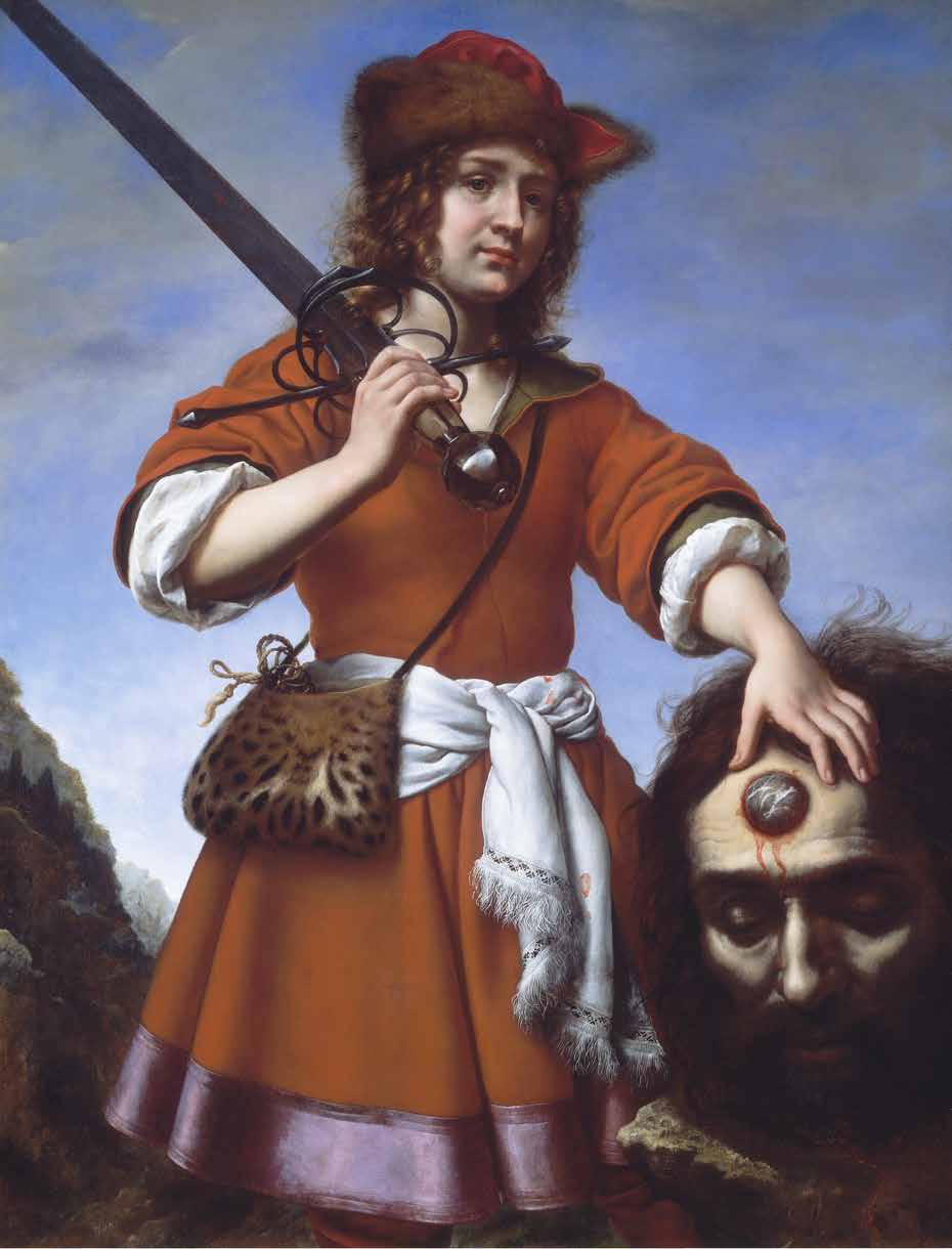 David with the head of Goliath, c.1680