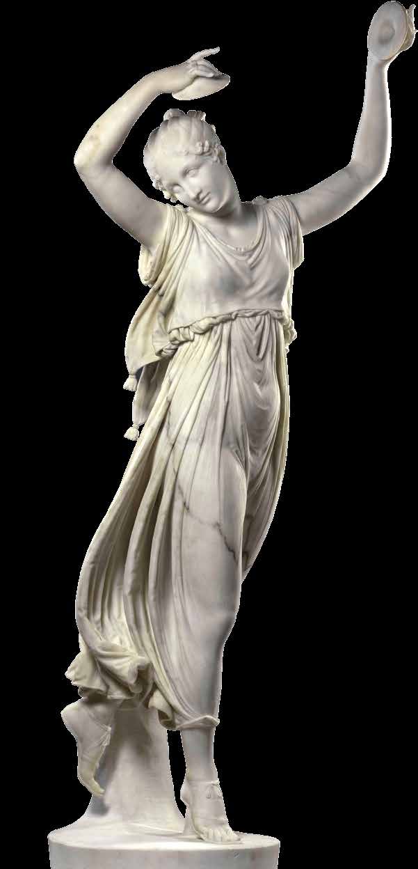 Dancing girl with cymbals, c.1809–12