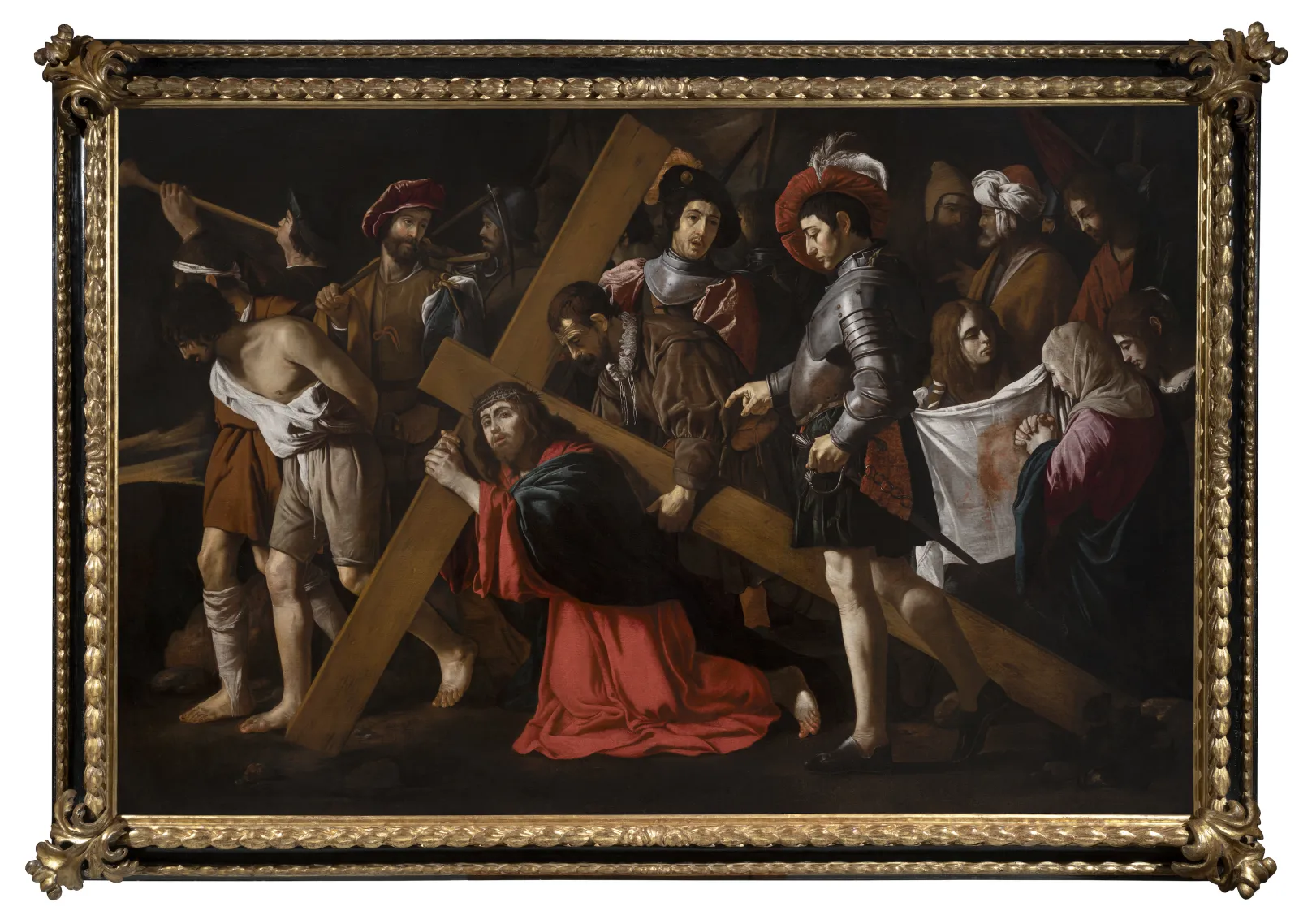 Christ on the road to Calvary