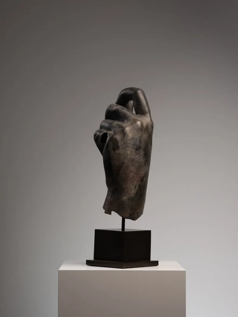 Monumental Left Hand — detail