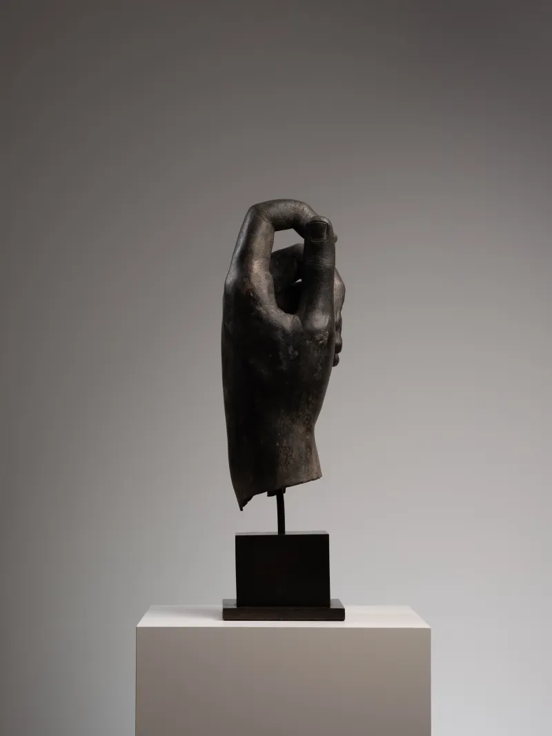 Monumental Left Hand — detail