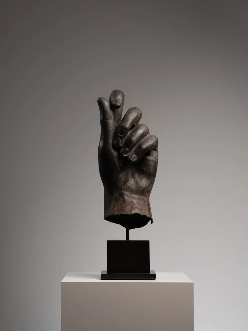 Monumental Left Hand — detail