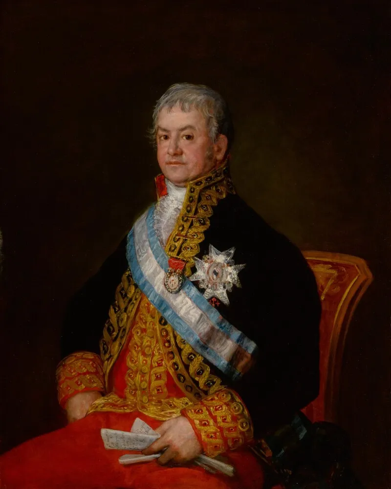 Portrait of José Antonio Caballero, Second Marqués de Caballero, Secretary of Grace and Justice