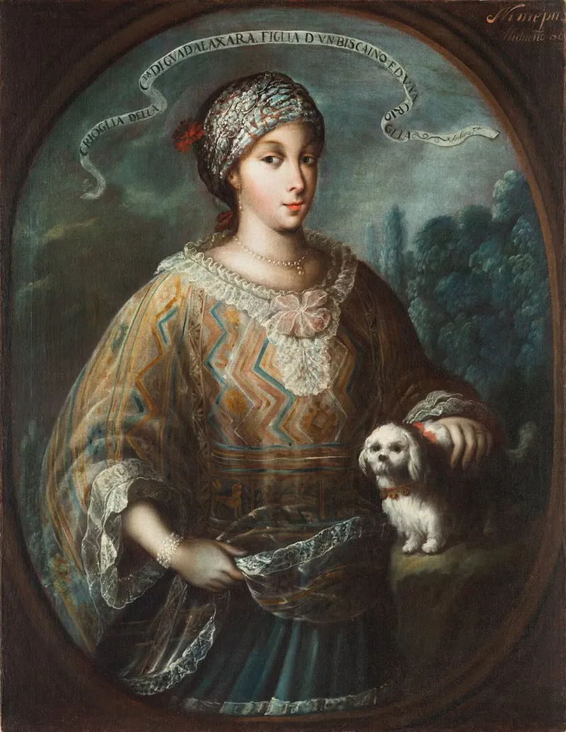 Portrait of a woman from Guadalajara